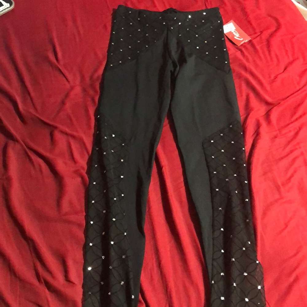 Sparkly leggings